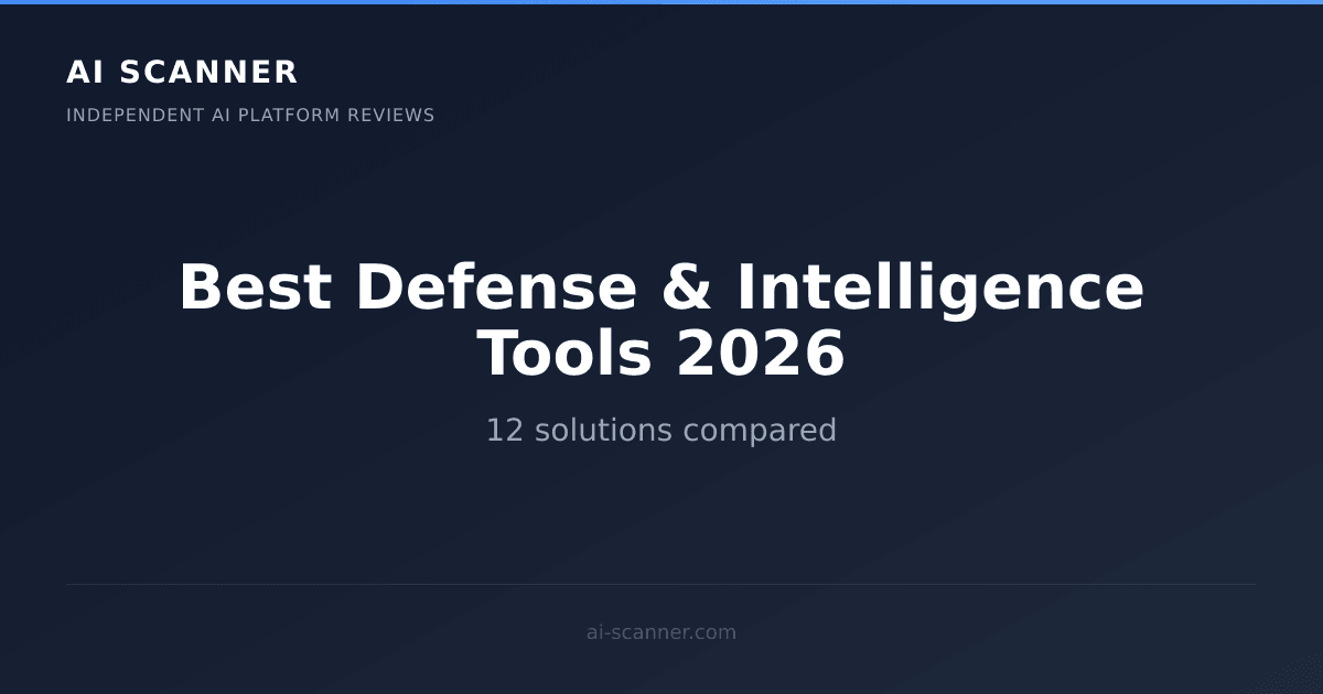 best-ai-defense-intelligence-tools-2026-ai-scanner
