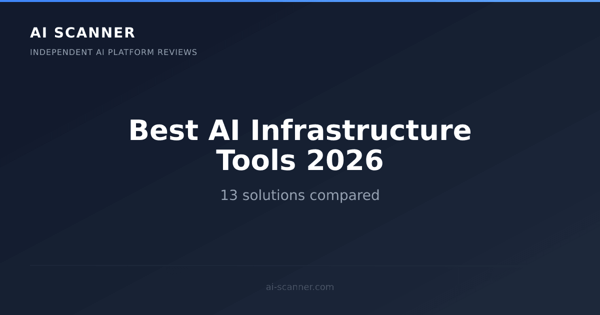 Best AI AI Infrastructure Tools 2026 | AI Scanner
