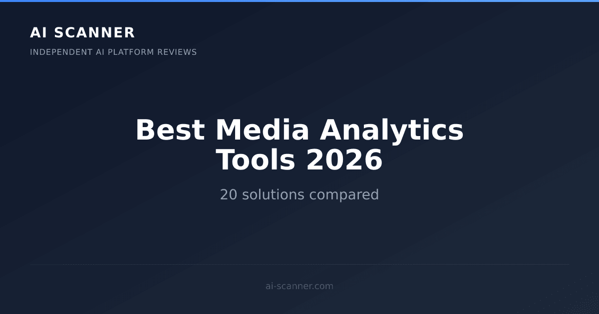 Best AI Media Analytics Tools 2026 | AI Scanner